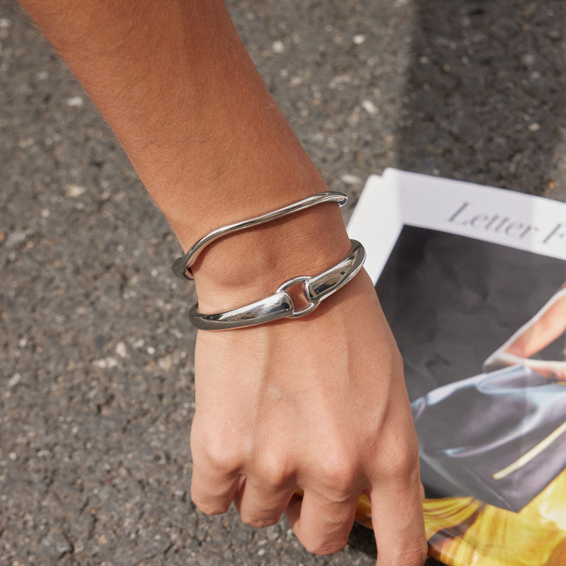silver bracelet for women bangle