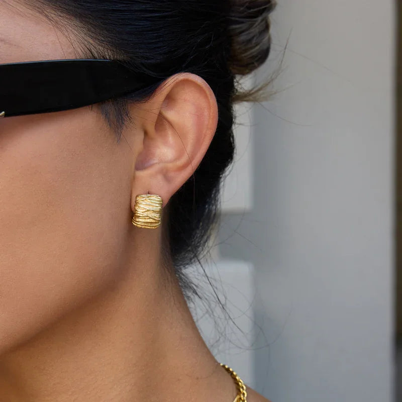 silver earring earrings
