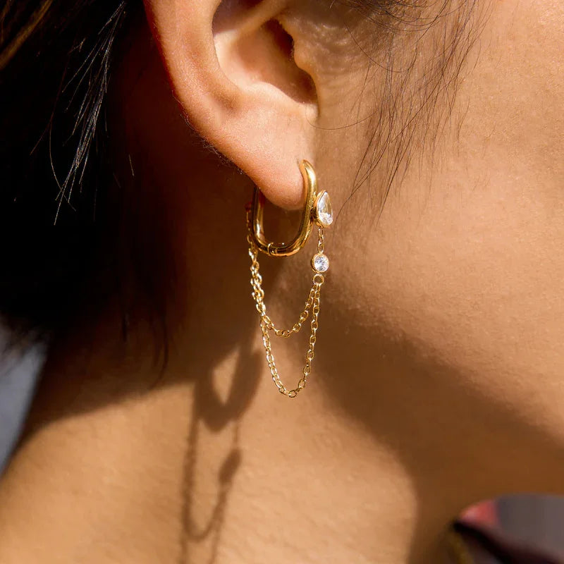 simple stud earrings