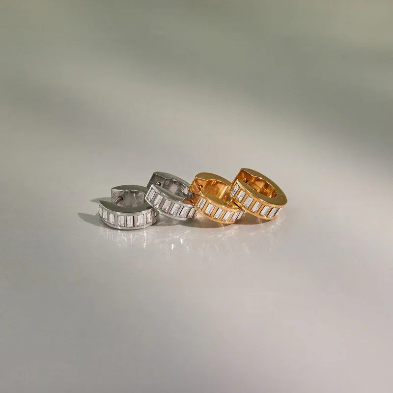 small hoop earrings
