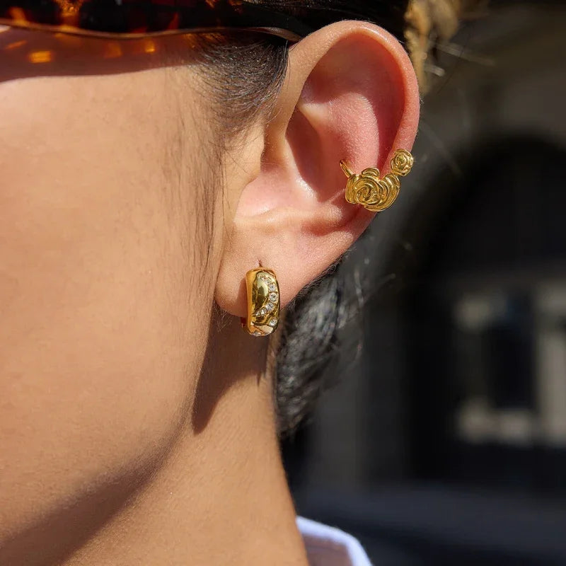 small hoop earrings for women