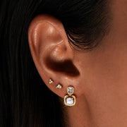 square stud earrings