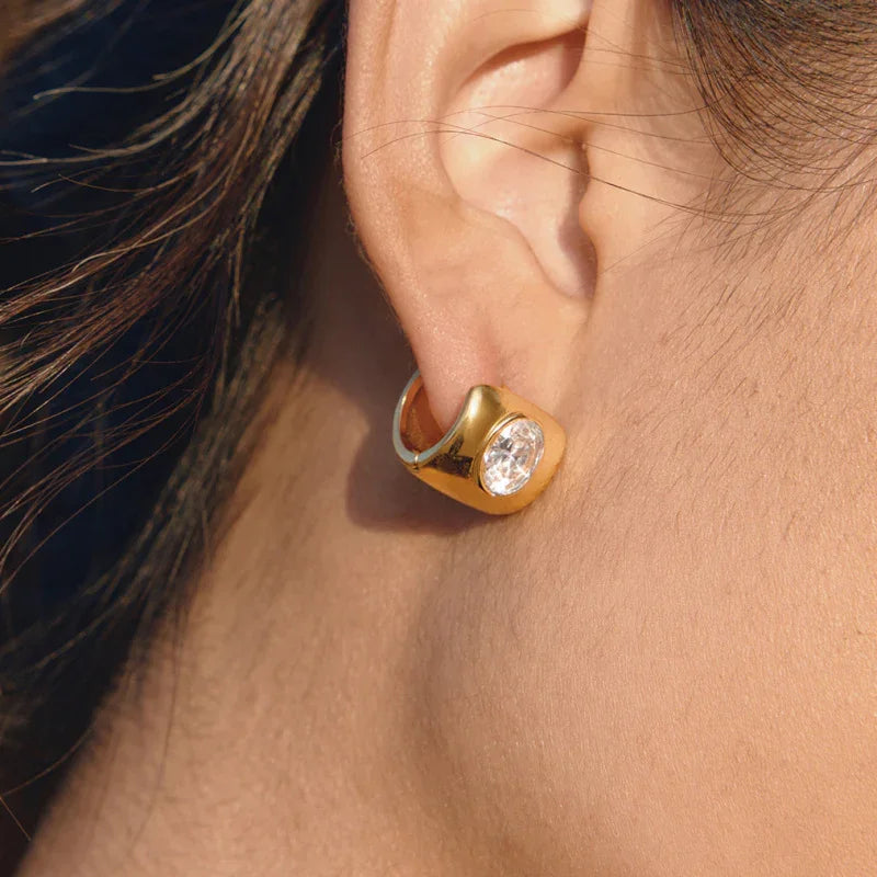 stainless steal earrings