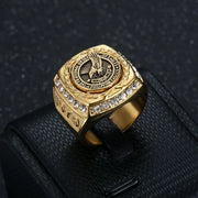 stainless steel biker rings