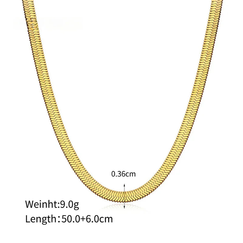 stainless steel chain necklace