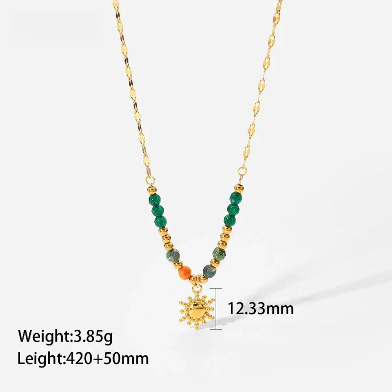 stainless steel choker necklace