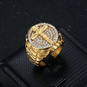 stainless steel cross ring