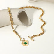 stainless steel cuban link chain