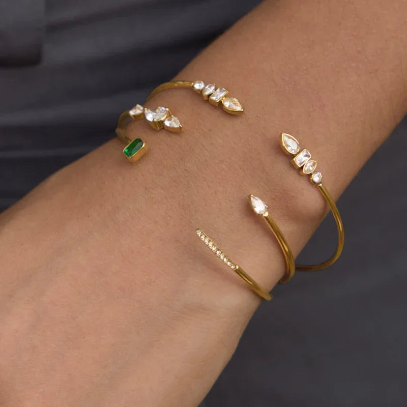 stainless steel cuff bracelets
