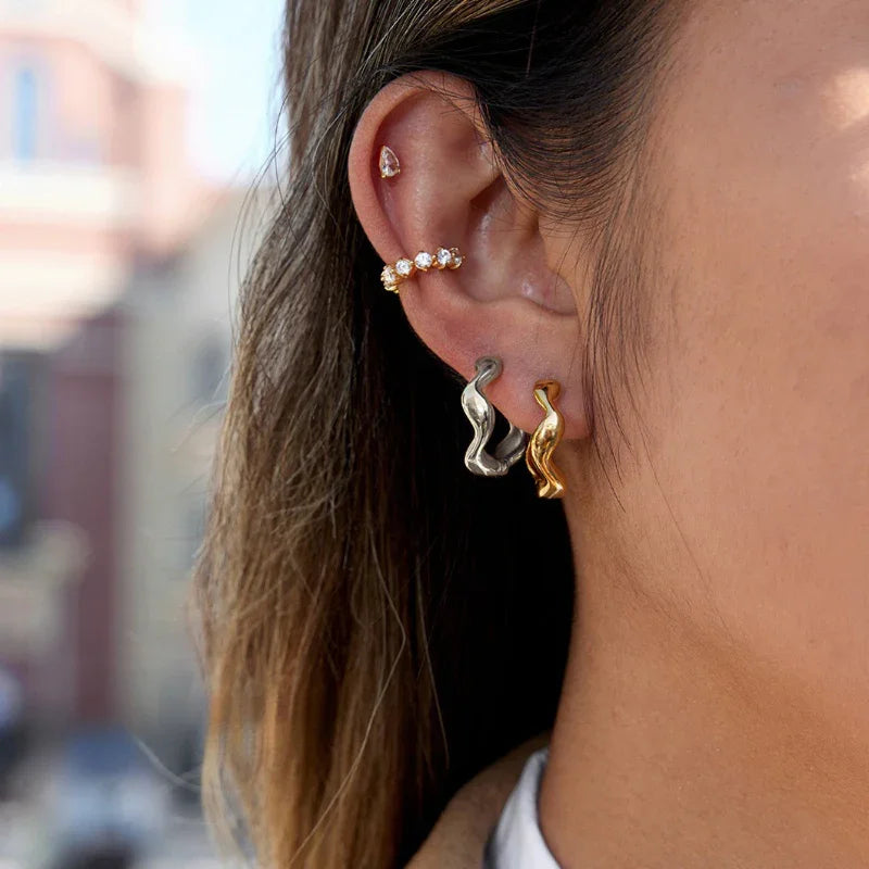 stainless steel ear studs