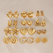 stainless steel earring hoops