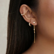 stainless steel earring set