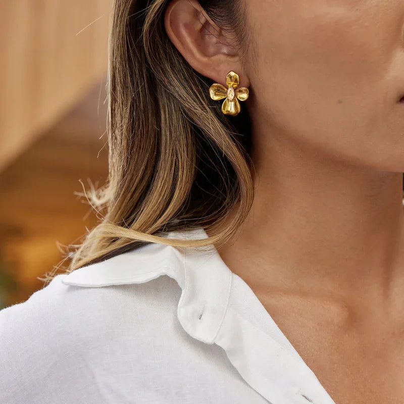 stainless steel earring studs
