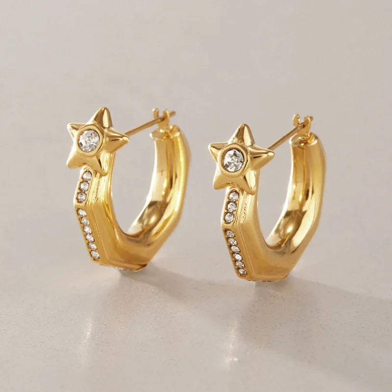 stainless steel earrings studs