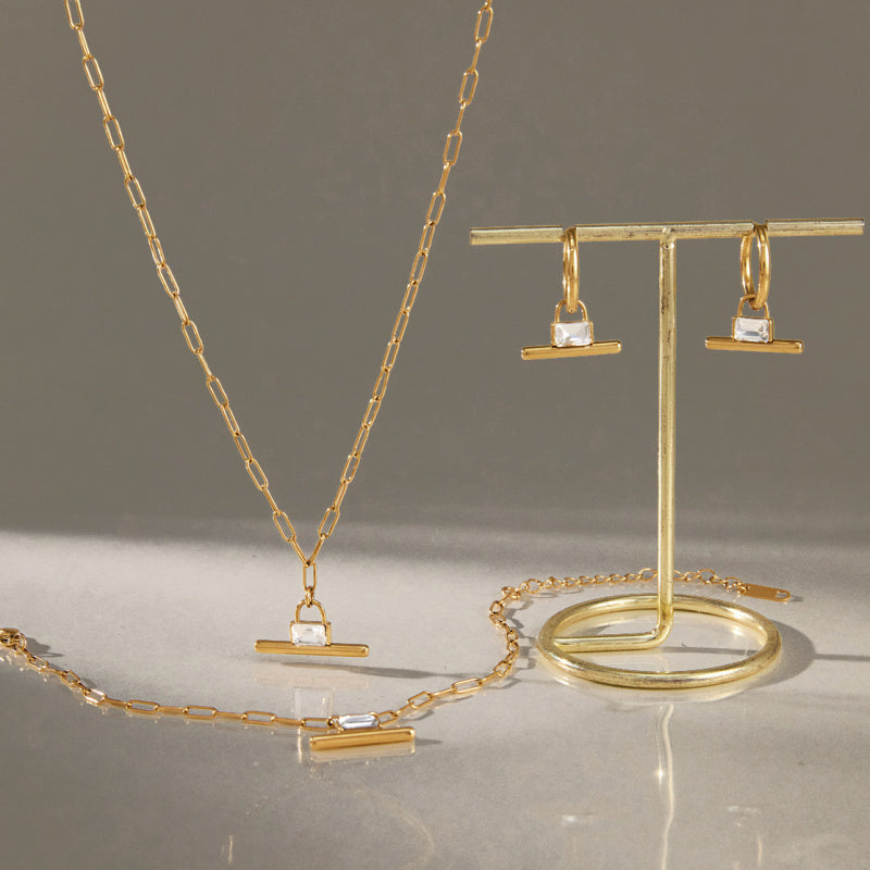 stainless steel gold jewelry