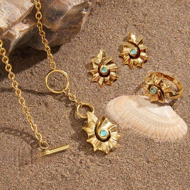 stainless steel gold plated jewelry