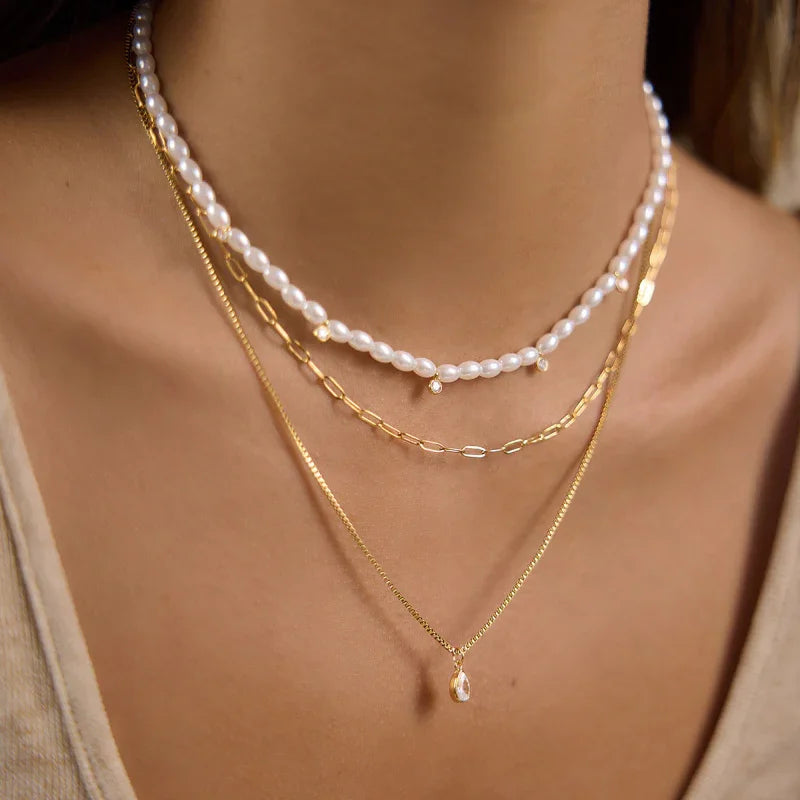 stainless steel necklace chains