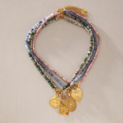 stainless steel necklace charms