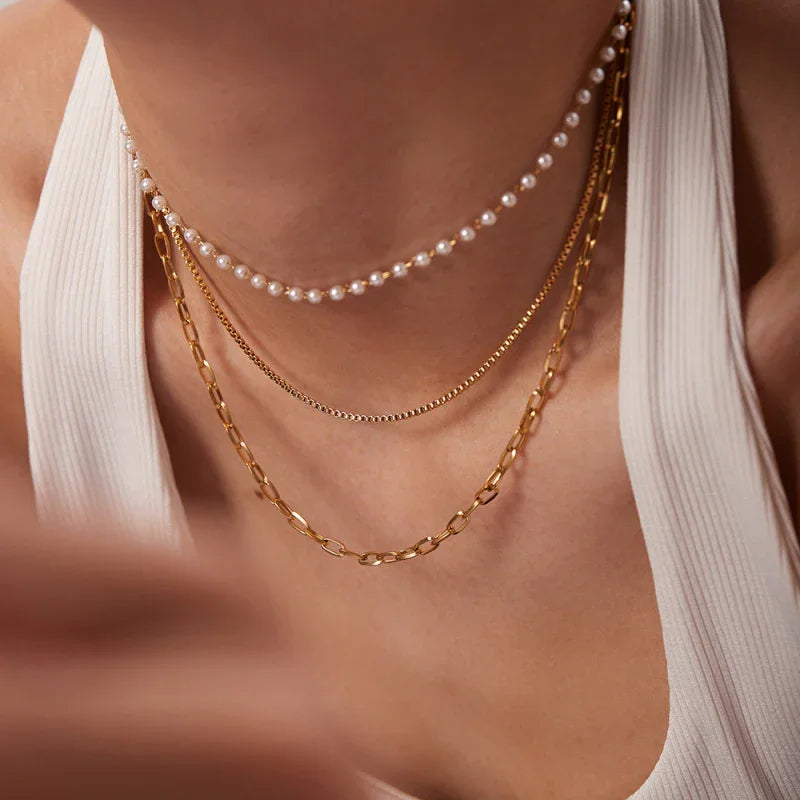 stainless steel necklace cheap