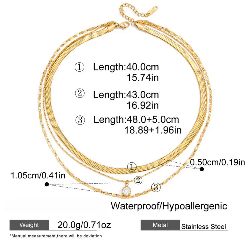 stainless steel necklace cheap