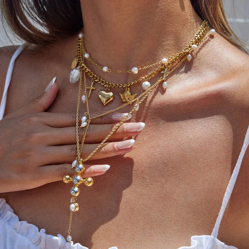 stainless steel necklace pendant