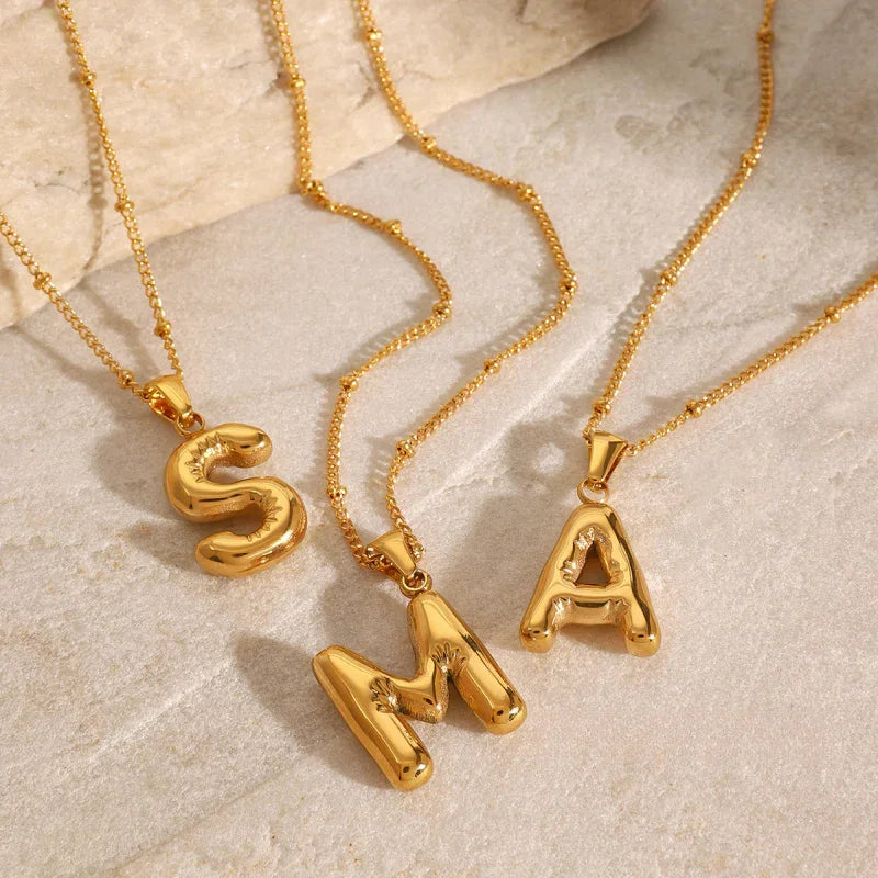 stainless steel necklace with pendant