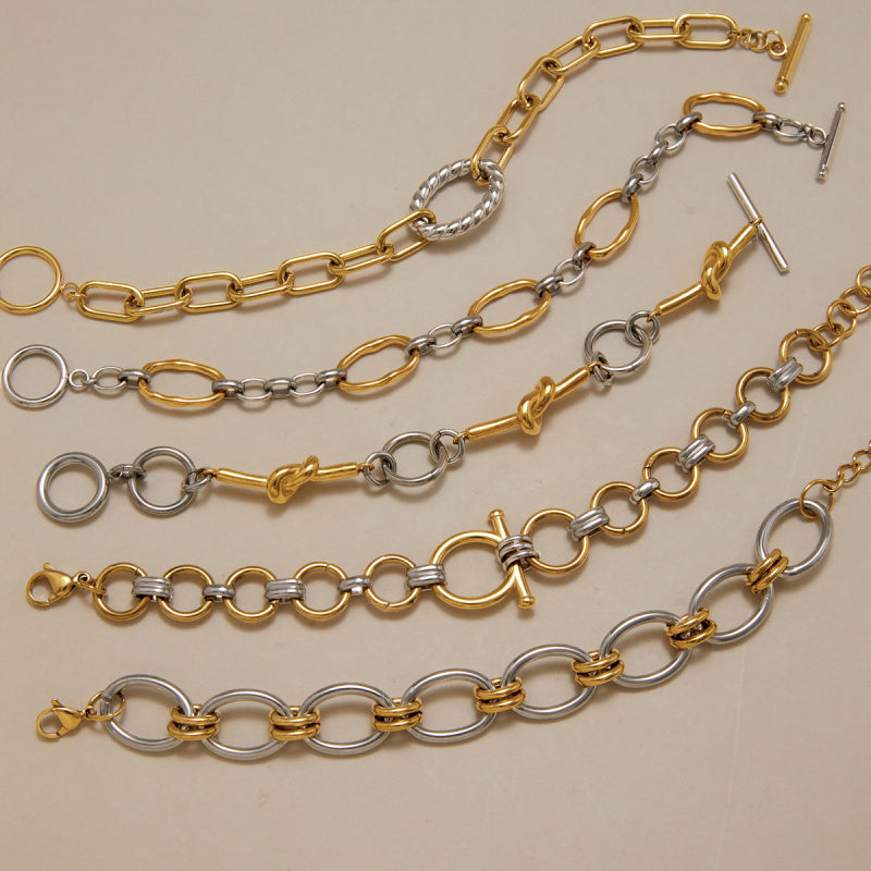 stainless steel pulseras