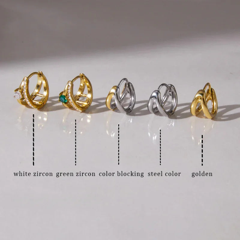 stainless steel vintage ring woman