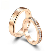 stainless steel wedding ring
