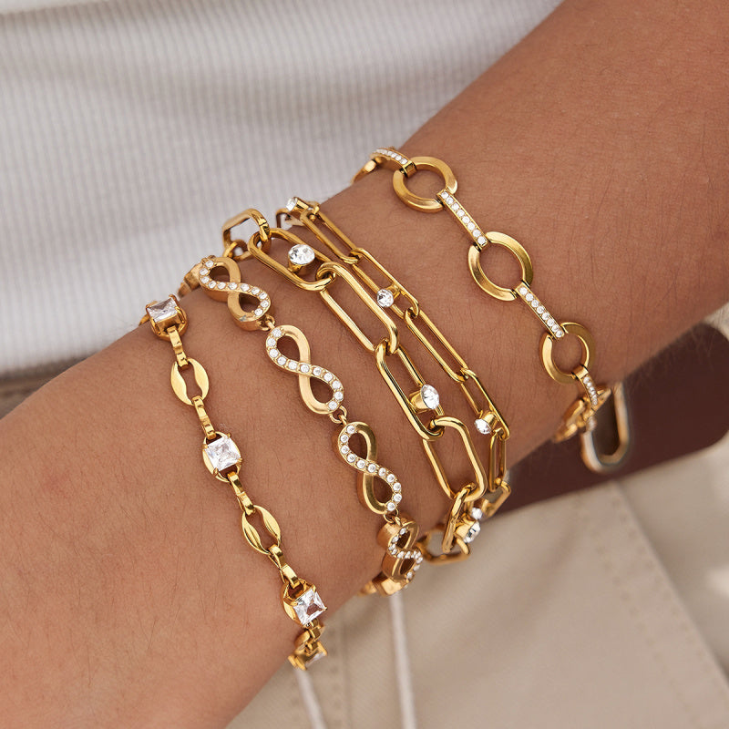 stainless steel women's bracelets