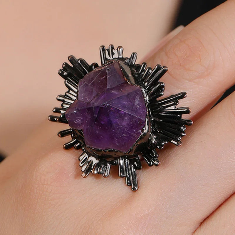 statement gemstone rings