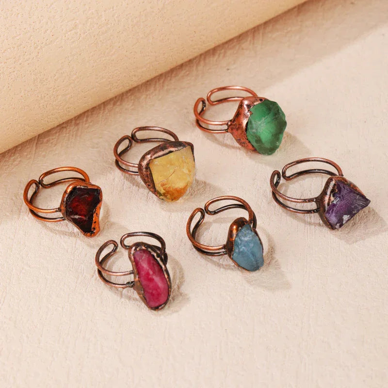statement gemstone rings for women