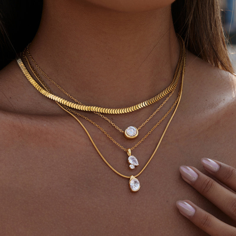 steel necklace