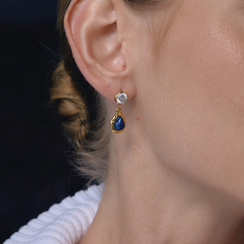 stone earrings