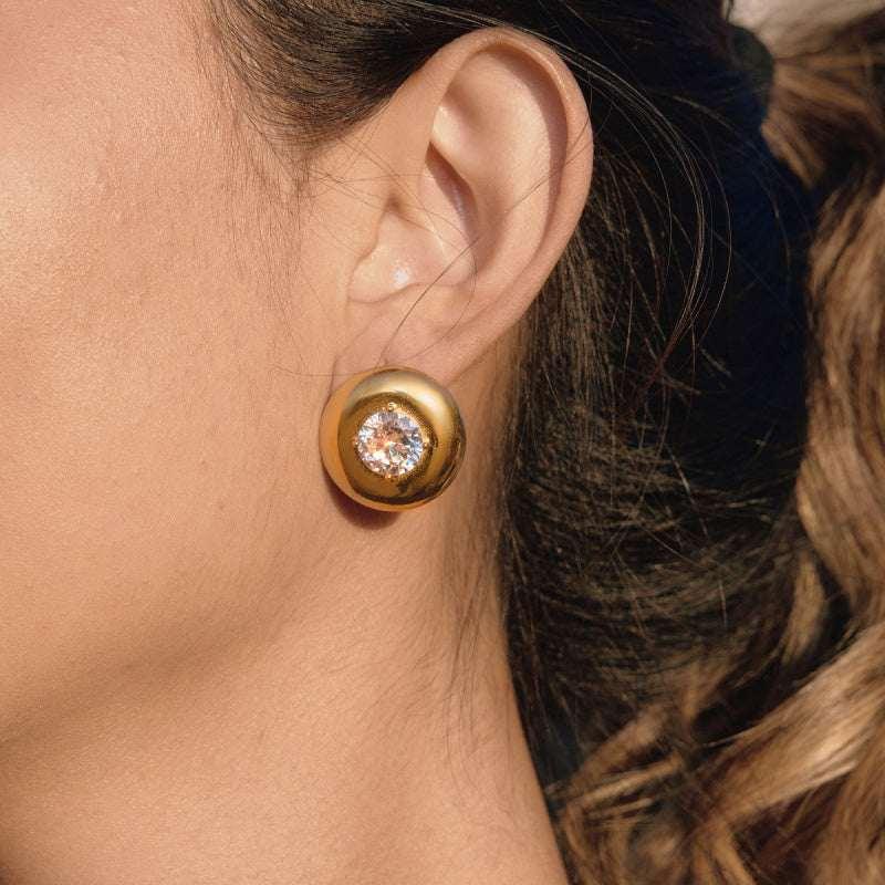 stud earrings design