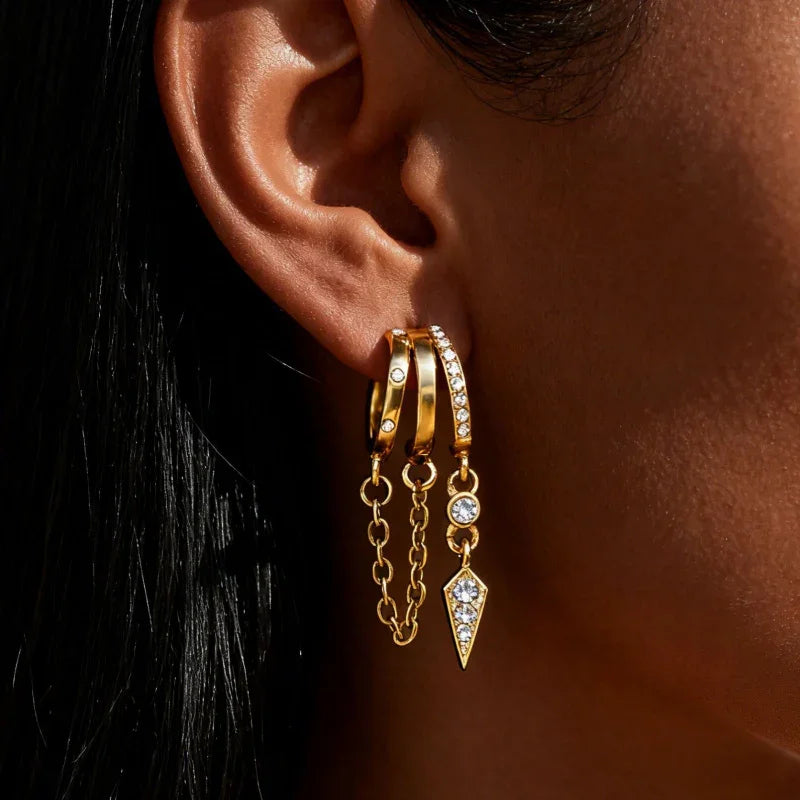 stud earrings women's