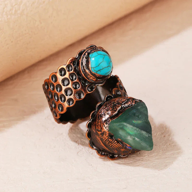 teal gemstone jewelry