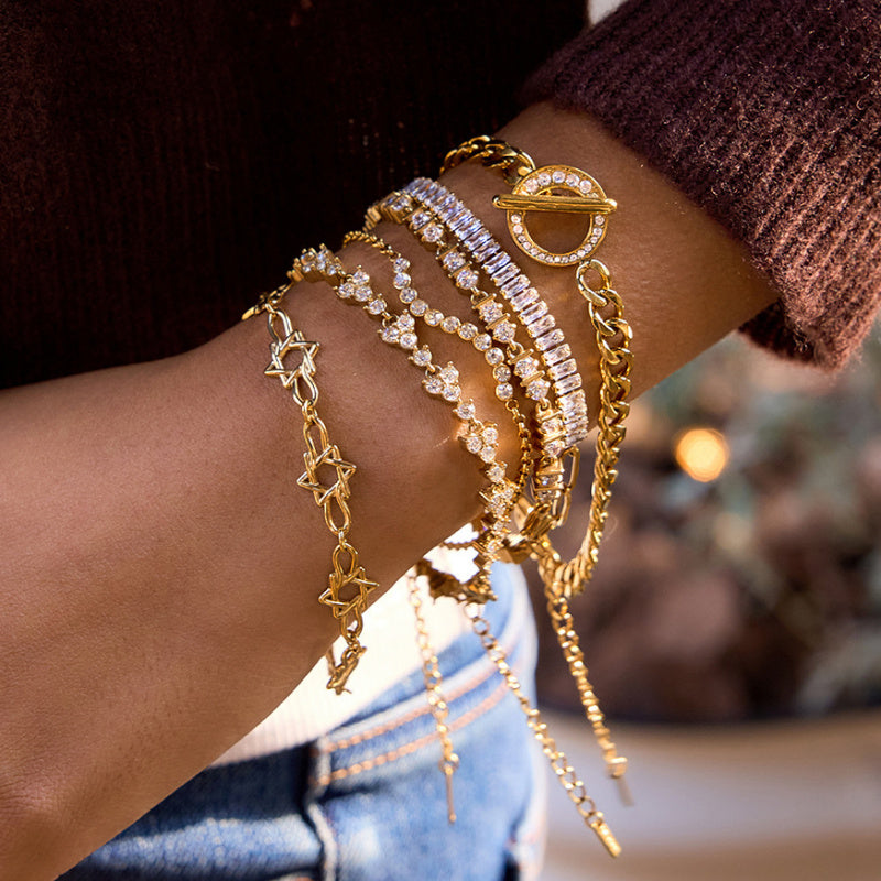 tennis bracelet cz