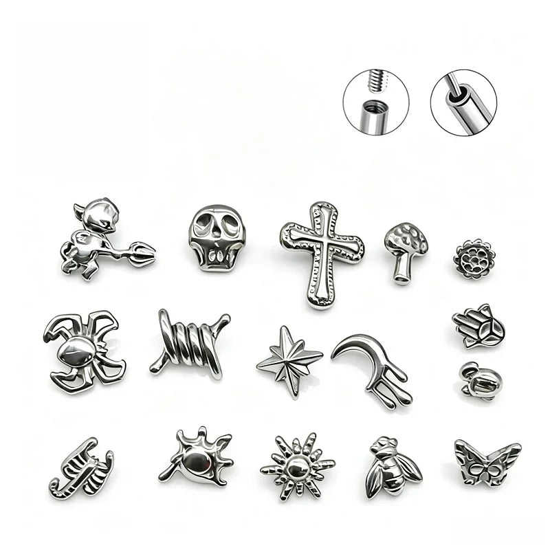 titanium jewelry piercing