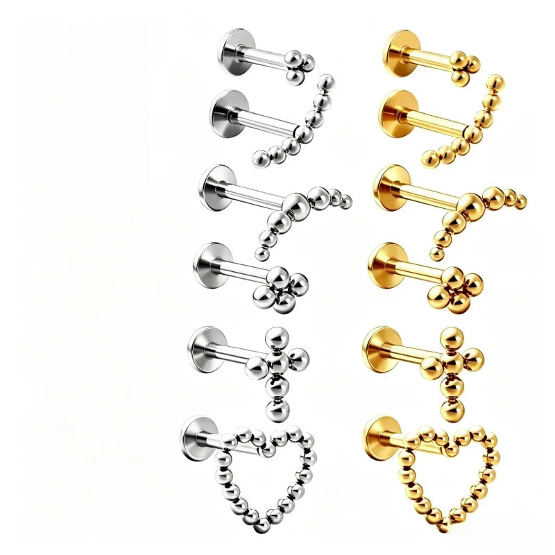titanium nose piercing jewelry