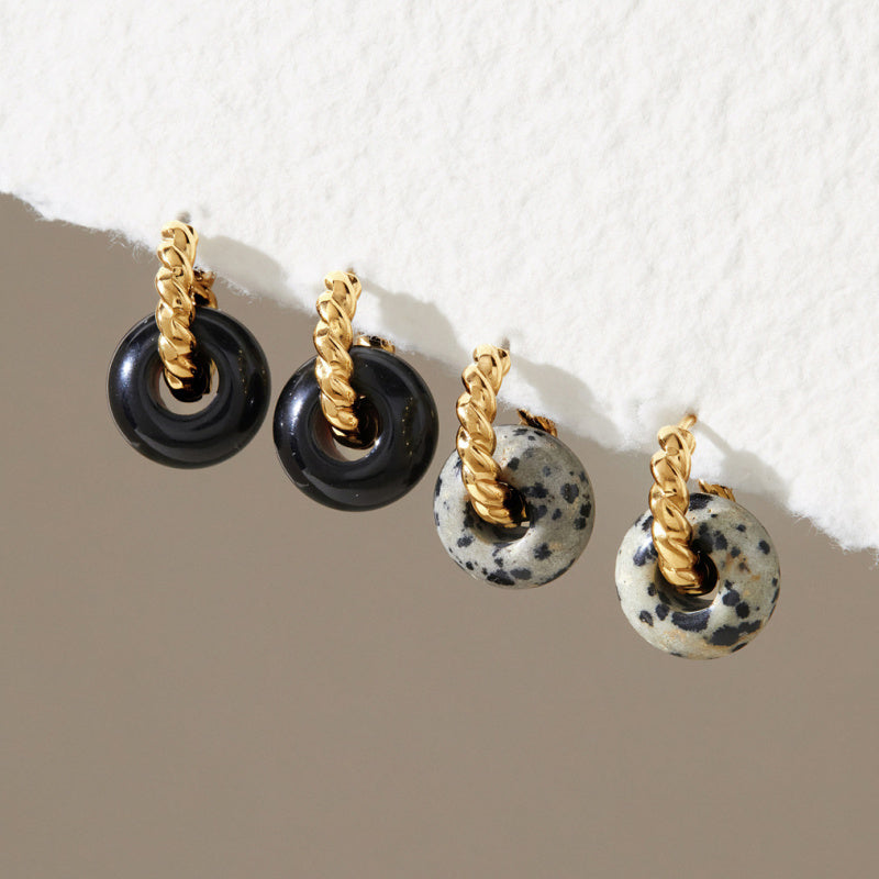 unique gemstone earrings