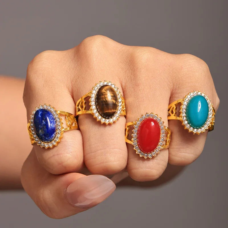 unique gemstone ring