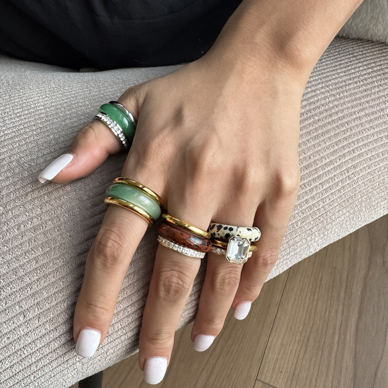 unusual gemstone rings