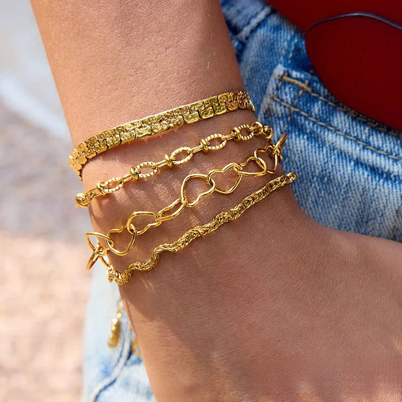valentine's day charm bracelet