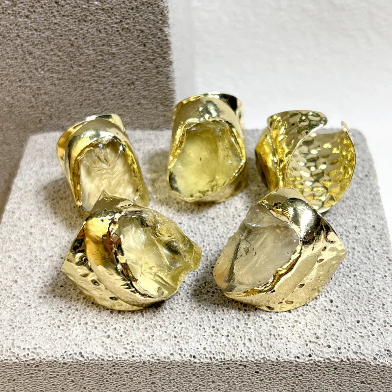 vintage citrine ring