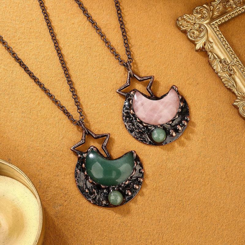 vintage crystal necklace