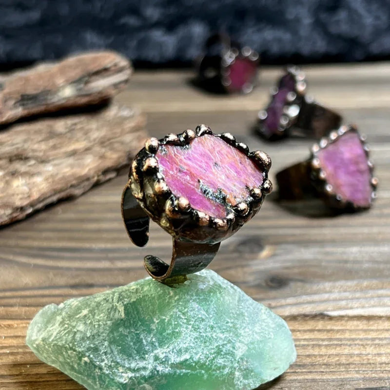 vintage gemstone wedding rings
