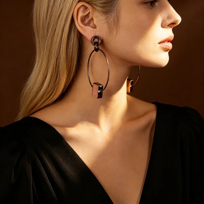 vintage hoop earrings