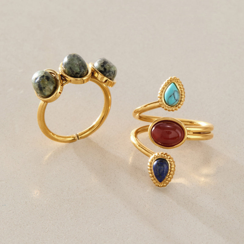 wedding gemstone rings