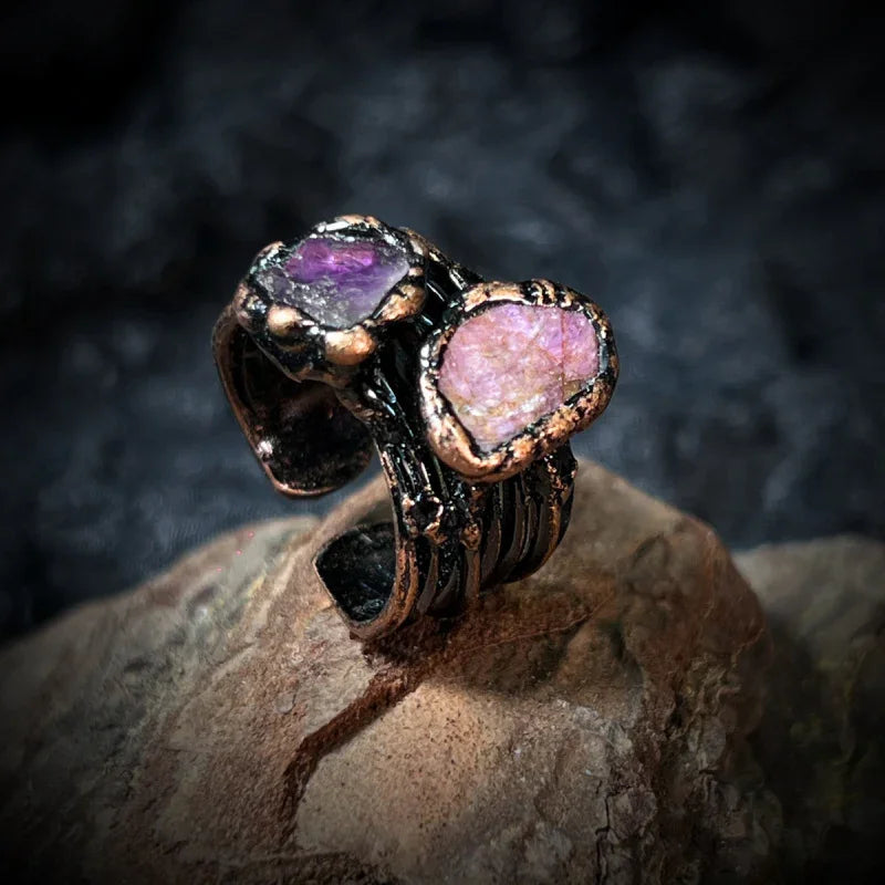 women crystal rings